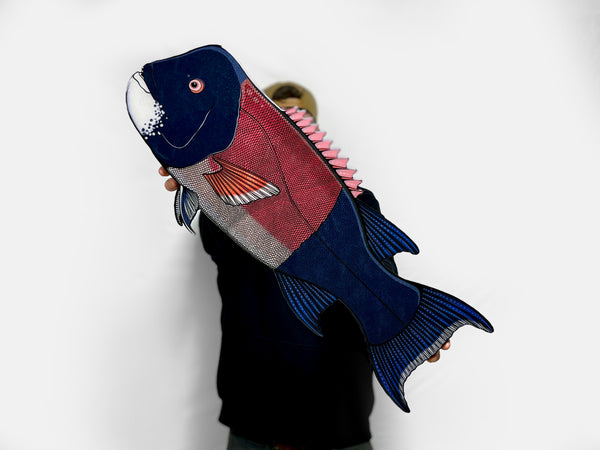 California Sheephead Fishing Wall Art West Coast Design