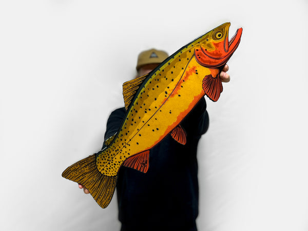 Colorado River Cutthroat Wall Art Native Species Flyfishing