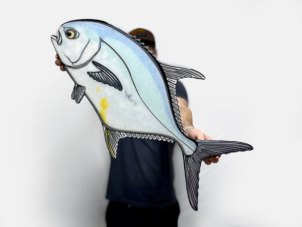 Permit Fish Wall Art Coast Beach Decor