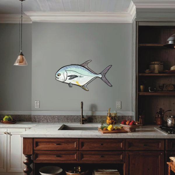 Permit Saltwater Flyfishing Artwork