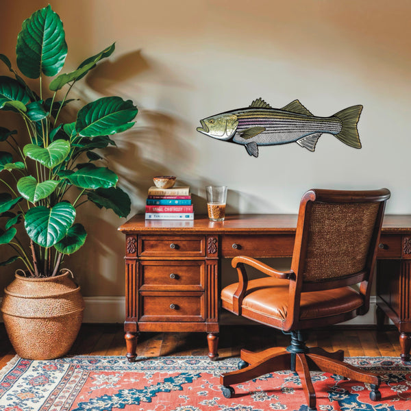 Striper Fine Art Print Saltwater Flyfishing Decor