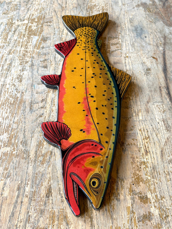 Colorado River Cutthroat || Print Mount || 26"