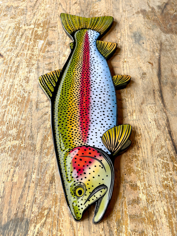 Rainbow Trout || Print Mount || 28"