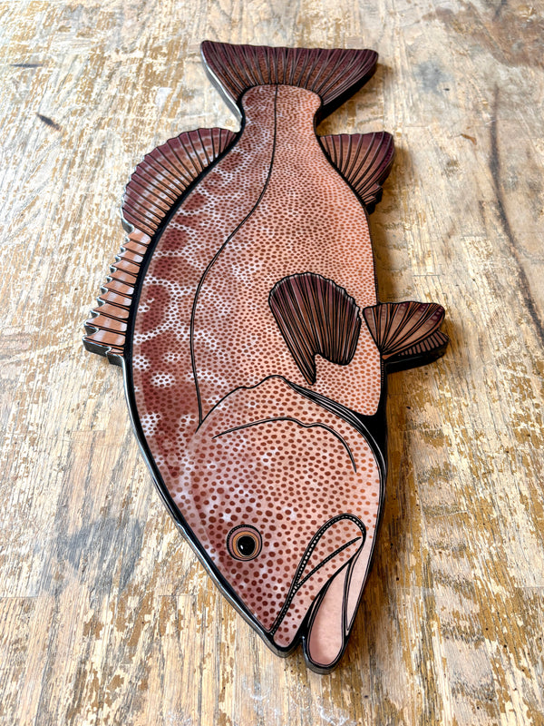 Leopard Grouper || Print Mount || 28"