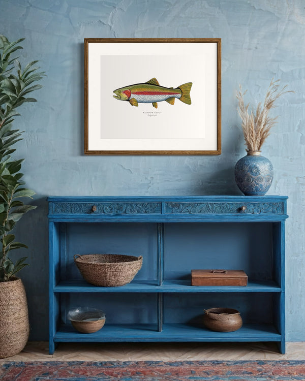 Rainbow Trout II Color Fine Art Print