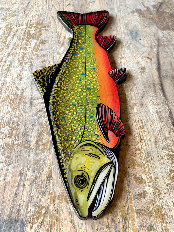 Brook Trout || Print Mount || 28"