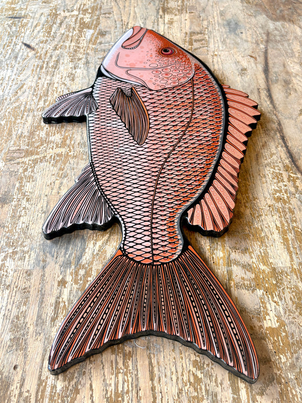 Red Snapper || Print Mount || 30"