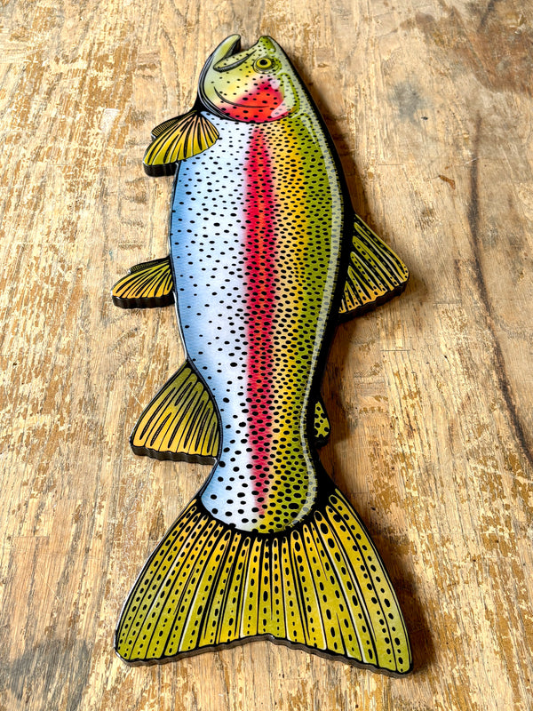 Rainbow Trout || Print Mount || 28"