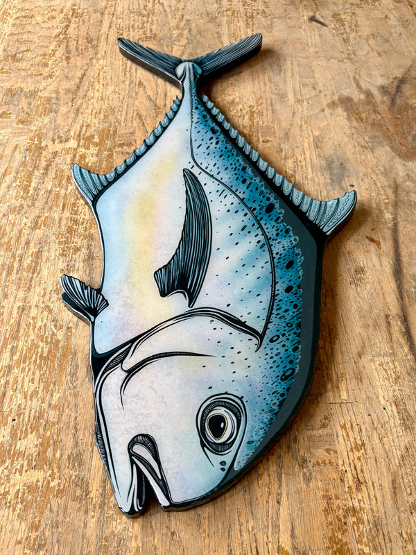 African Pompano || Print Mount || 28"