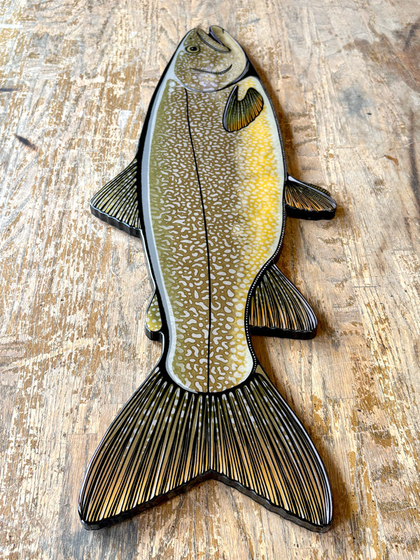 Lake Trout || Print Mount || 30"