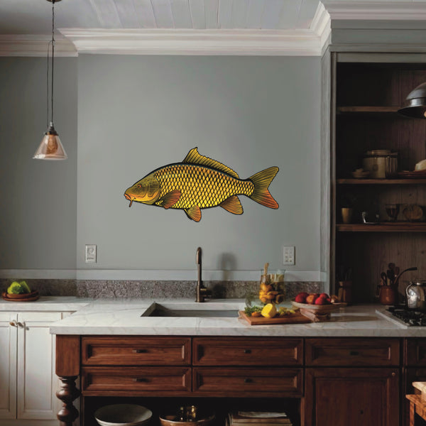 Common Carp Freshwater Fishing Decor Esthetic