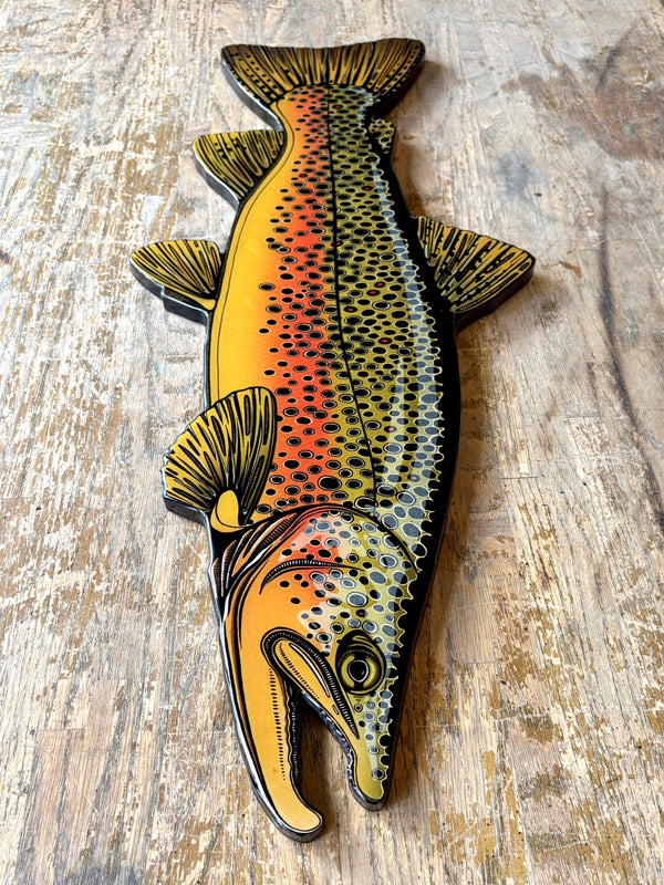 Brown Trout || Print Mount || 30"