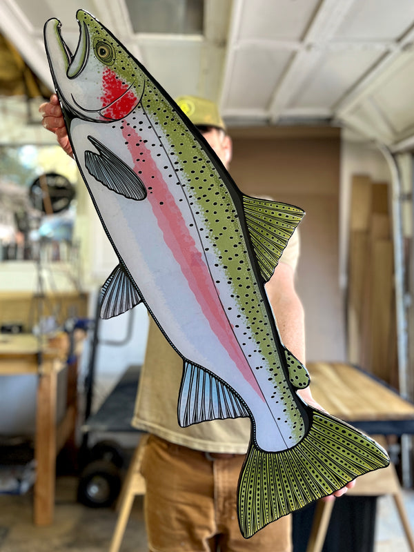 Steelhead || 32” Print Mount