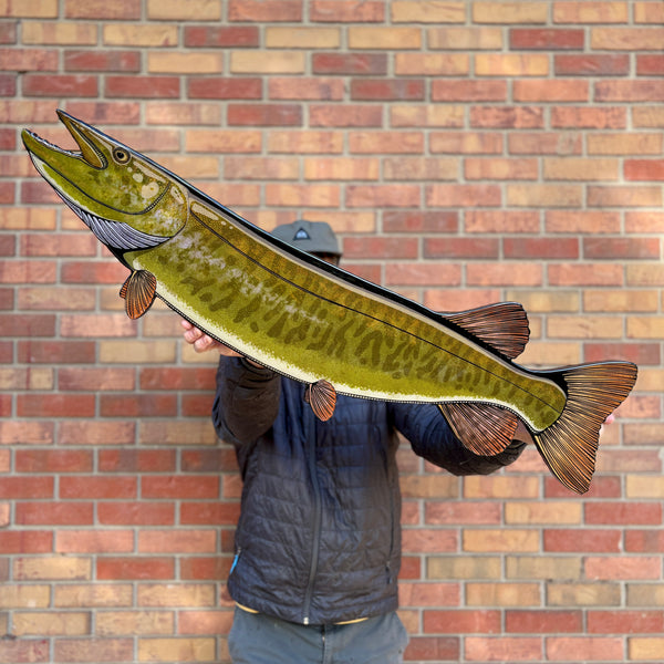 Musky || Print Mount || 40"