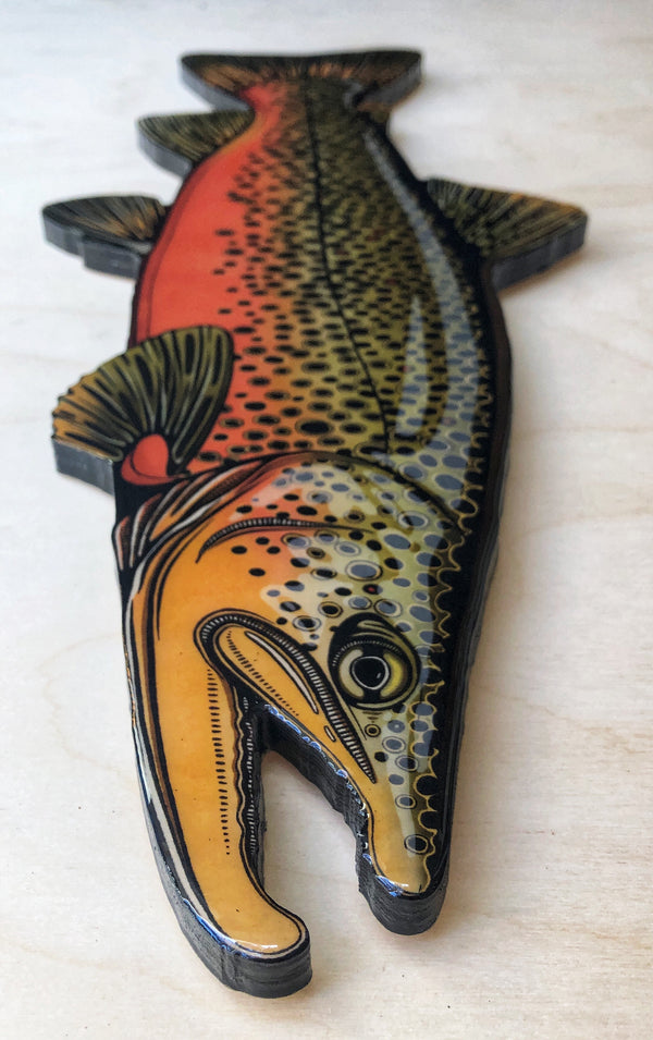 Dylan Stewart and His Wood-Burned Fish - PelotonPosts - The West